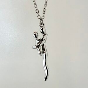 Collar Abrazo Eterno MAMA-HIJO Mod3 Acero Quirurgico
