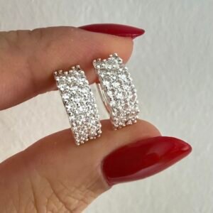 Aros Acero Blanco Art489 Gris
