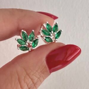 Aros Acero Blanco Art983 Verde