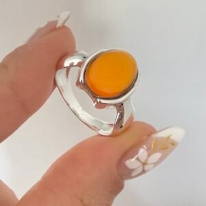 Anillo Acero Blanco Art 558-4