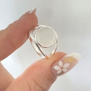 Anillo Acero Blanco Art 558-16