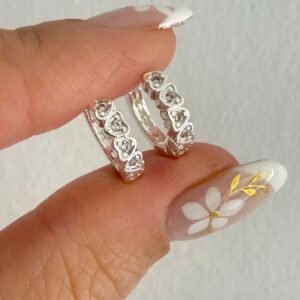Aros Acero Blanco Art538 Modelo1