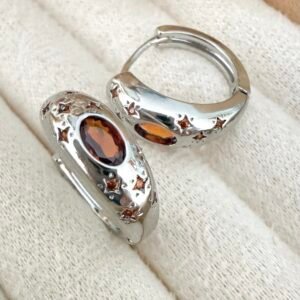 Aros Acero Quirurgico Art551 Rojo