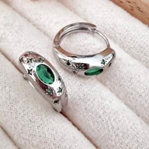 Aros Acero Quirurgico Art551 Verde