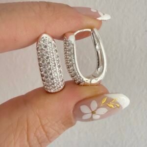 Aros Acero Blanco Art200b Gris