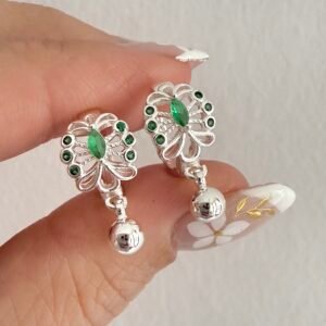 Aros Acero Blanco Art853 Verde
