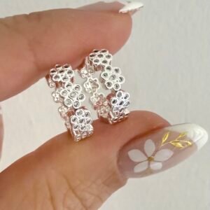 Aros Acero Blanco Art593 Gris