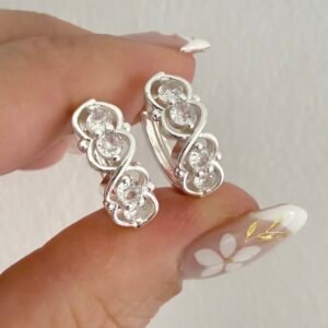 Aros Acero Blanco Art883 Gris