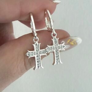 Aros Acero Blanco Art795 Modelo6